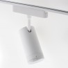 Foco carril SPOT SLIM Magnetic, 48V, 18W, 10-55º ajustable, blanco