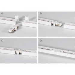MAGNETIC TRACK ROUND Conector I interno