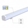 LED lineal, suspendido o superficie, 18W, RGB+CCT, RF, Alexa, SINC. 1m