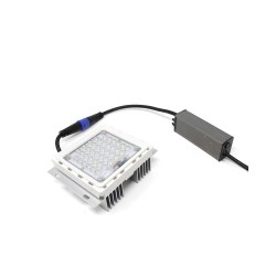 Farola Villa LED Aluminio 50W Chipled Bridgelux