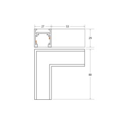 MAGNETIC TRACK ROUND Conector I interno
