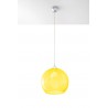 Lámpara colgante BALL amarillo, E27