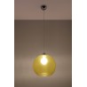 Lámpara colgante BALL amarillo, E27
