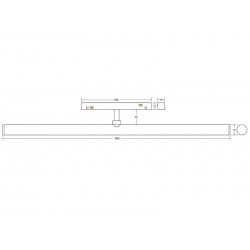 MAGNETIC TRACK ROUND Conector I interno