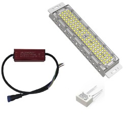 Farola Villa LED Acero 50W Chipled Lumileds