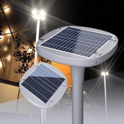 Farola LED Solar URBAN UFO LAND, 100W
