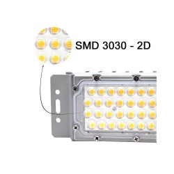 Módulo LED 50W LUMILEDS 186Lm/W 60º