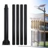 Poste farola acero galvanizado modular 5m
