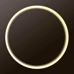 Luminaria colgante RING 50W, Ø80cm