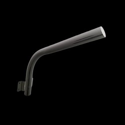 Soporte curvo 100cm para farola 58mm para poste o pared