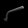 Soporte curvo 100cm para farola 58mm para poste o pared