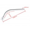 Soporte curvo 100cm para farola 58mm para poste o pared