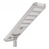 Led Solar STREET 500W, 4500K, 18V 100W, Life PO4 batería 12.8V 30AH