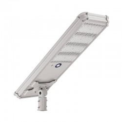 Led Solar STREET 400W, 4500K, 18V 80W, Life PO4 batería 12.8V 25AH