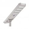 Led Solar STREET 400W, 4500K, 18V 80W, Life PO4 batería 12.8V 25AH