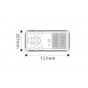 Led Solar STREET 200W, 4500K, 6V 50W, Life PO4 batería 3.2V 45AH