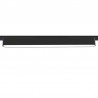 Foco carril SNOW SLIM 378mm 48V, 18W, 90º, negro