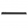 Foco carril SNOW SLIM 378mm 48V, 18W, 90º, negro