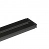 Set 2 Tapas Carril SLIM, negro