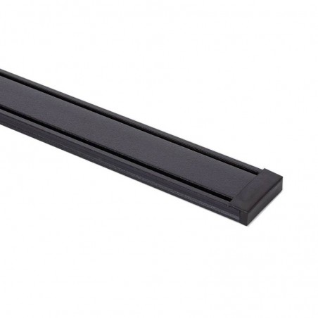 Carril SLIM 48V, 1m, negro