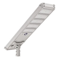 Led Solar STREET 500W, 4500K, 18V 100W, Life PO4 batería 12.8V 30AH