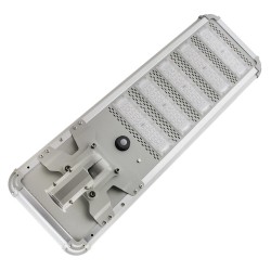 Led Solar STREET 500W, 4500K, 18V 100W, Life PO4 batería 12.8V 30AH