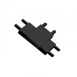 Conector T Carril SLIM 48V, negro