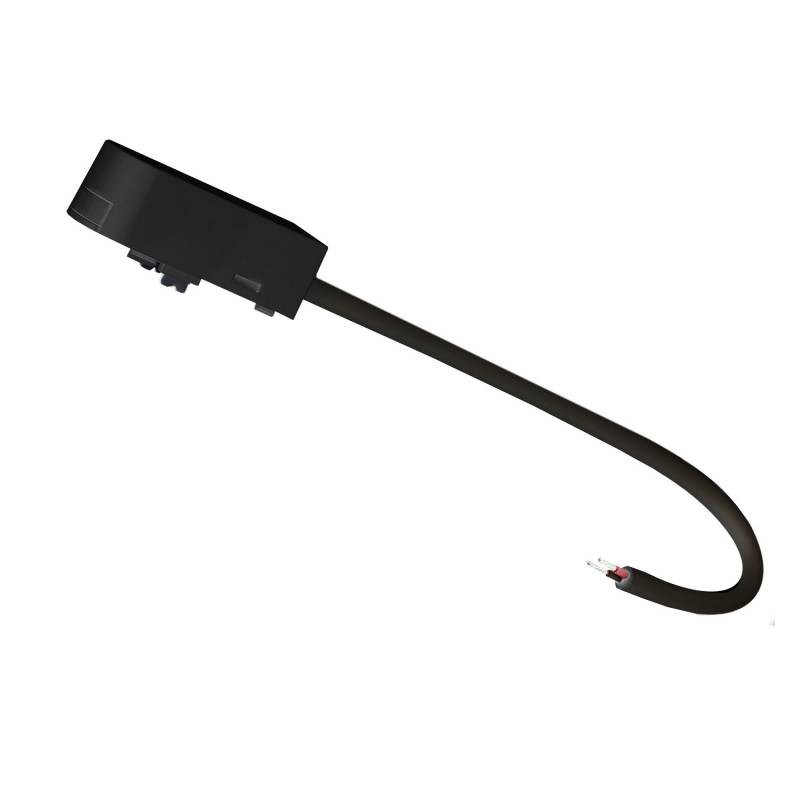 Conector a red Carril SLIM 48V, negro