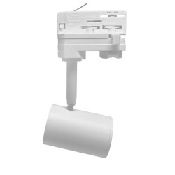 Foco carril LED RAIL COOK, 7W, blanco, trifásico