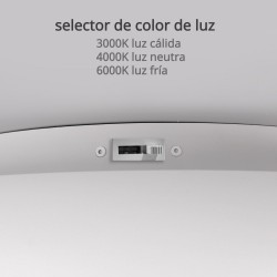 Luminaria superficie CYCLE, 60W, 610mm, CCT, blanco