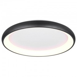 Luminaria superficie CYCLE, 100W, 1010mm, CCT, negro