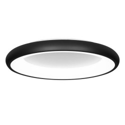 Luminaria superficie CYCLE, 80W, 810mm, CCT, negro