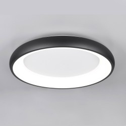 Luminaria superficie CYCLE, 60W, 610mm, CCT, negro