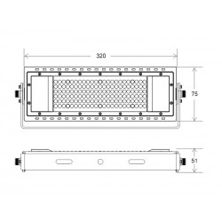 Foco MAX Lumileds 50W, 60°
