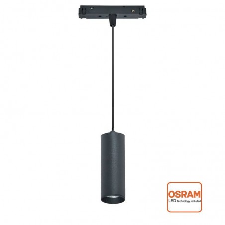 RAIL PENDANT 190*60mm, 8W, ajustable 15º-60