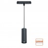 RAIL PENDANT 190*60mm, 8W, ajustable 15º-60