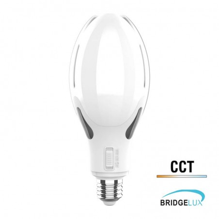 Bombilla LED STREET E27, Chip Bridgelux, 40W, 3CCT