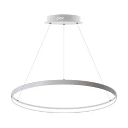 Luminaria colgante CYCLE OUT, 66W, blanco, Ø70cm