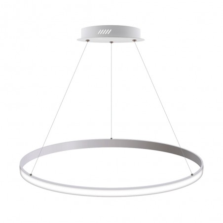 Luminaria colgante CYCLE OUT, 66W, blanco, Ø70cm