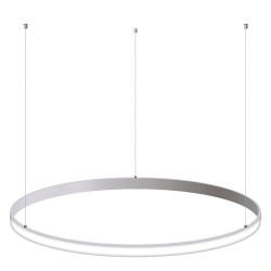 Luminaria colgante CYCLE OUT, 66W, blanco, Ø70cm