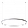 Luminaria colgante CYCLE OUT, 66W, blanco, Ø70cm