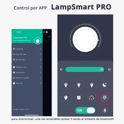 RAIL SPOT DOMO, 12W, APP, CCT