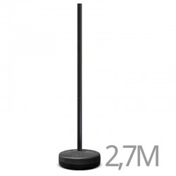 Poste farola portátil acero galvanizado modular 2,7m