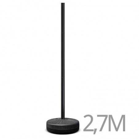 Poste farola portátil acero galvanizado modular 2,7m