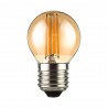 Bombilla Led E27 COB filamento 4W, Small Gold