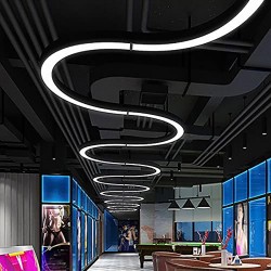 Luminaria superficie o suspendida MOON, 60W, radio 500mm, blanco