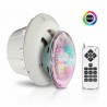 Pack Lámpara LED PAR56 RGB para piscinas, G53, 45W, Acero Inox. Int. + Nicho