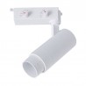 Foco carril Monofásico PIKE RAIL LED 7-9-12-15-20W, 3CCT, 15º-60º, blanco