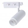 Foco carril Monofásico PIKE RAIL LED 15-20-25-30-35W, 3CCT, 15º-60º, blanco