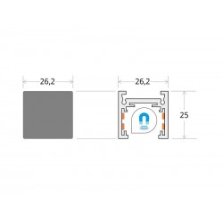 MAGNETIC TRACK Conector I interno mini